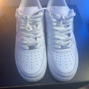 Nike White Air Force 1 Low Men's Athletic Sneakers